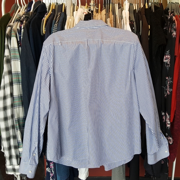 Lauren Ralph Lauren Striped No-iron Button Down - Picture 2 of 4